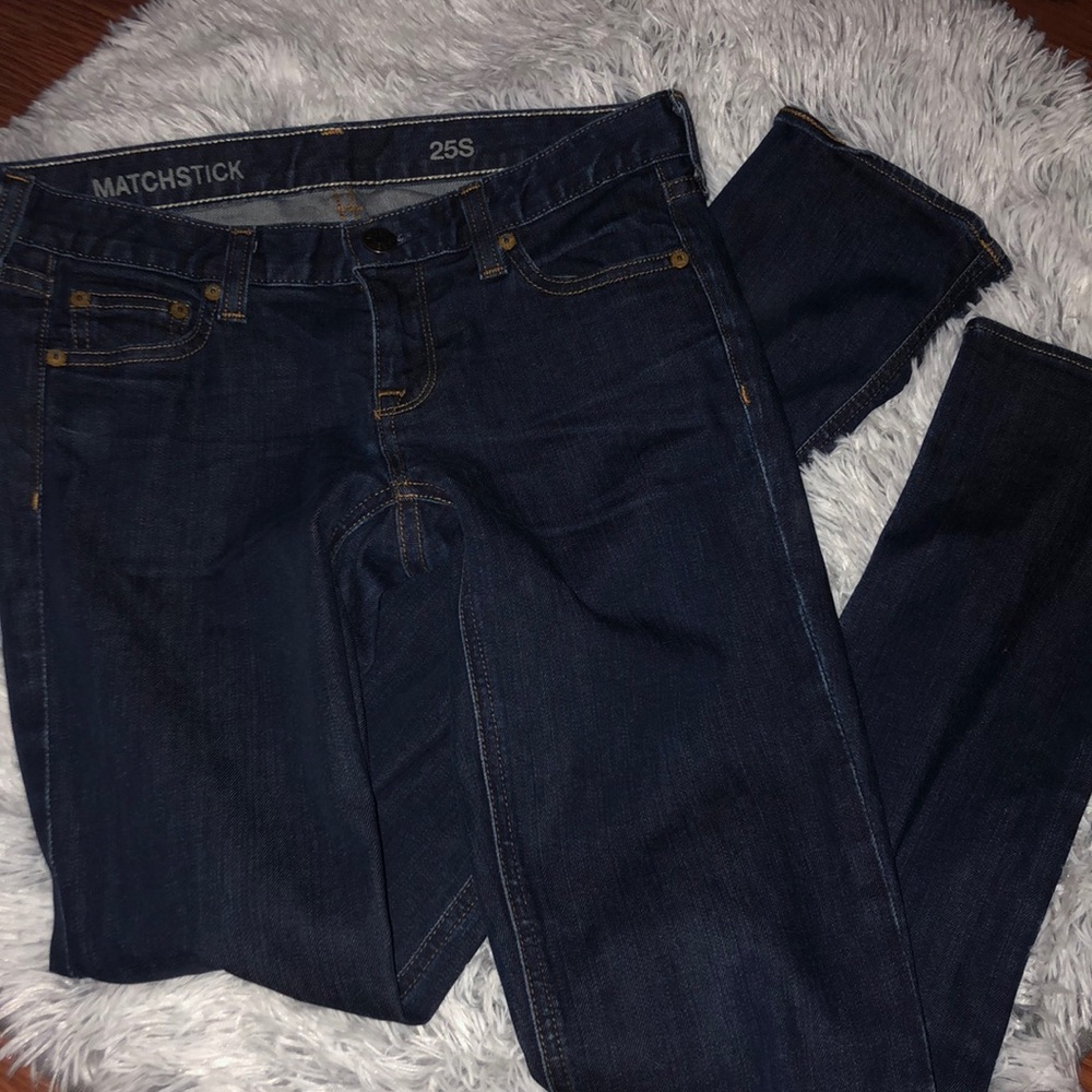 J crew matchstick jeans
